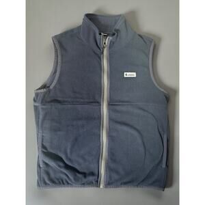 Cotopaxi Mens Amado Fleece Vest Lightweight X-Large Navy Warm Winter Logo